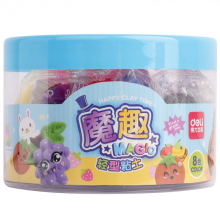 得力6450轻型粘土(蓝)(筒)