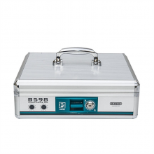 金隆兴 B598 收银箱银色335*275*110MM  (单位:个)