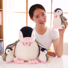 超萌发声企鹅公仔毛绒玩具玩偶布娃娃小号儿童生日礼物创意送女生
