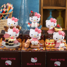 Hello kitty摆件巧克力派对part2 凯蒂猫手办公仔生日礼物礼盒