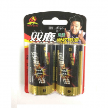 双鹿 LR20/1号 中文碱性 2节/卡(单位：卡)