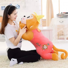 可爱趴姿香蕉猴公仔抱枕午睡枕头毛绒玩具玩偶布娃娃送儿童女生