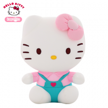 马卡龙系列凯蒂猫hellokitty软体公仔毛绒玩具布娃娃送女生 35cm