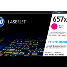 惠普HP LaserJet 657X 高印量品红色原装硒鼓