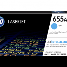 惠普HP LaserJet 655A 青色原装硒鼓
