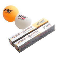 红双喜 乒乓球 1840C/40mm/白黄一星