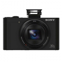 索尼(SONY)DSC-WX500/BC CN1 数码相机 黑色-16G原装卡