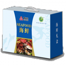 首农海鲜礼盒海悦秋刀鱼鳕鱼金蝶鱼带鱼生鲜水产送礼礼品组合团购