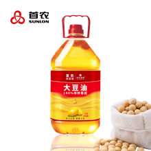 首农 大豆油 食用油 非转基因大豆油 5L/瓶 食用大豆油
