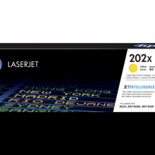 惠普HP LaserJet 202X 高印量黄色原装硒鼓