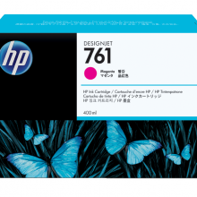 惠普HP 761 400 毫升品红色 Designjet 墨盒(OS)