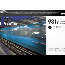 惠普HP 981Y 超高印量黑色原装 PageWide 墨盒