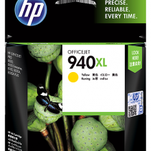 惠普HP 940XL 超大号黄色 Officejet 墨盒(OS)