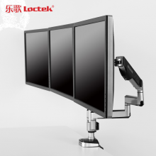  乐歌（Loctek） D8T 三屏多屏显示器支架电脑支架旋转升降伸缩支