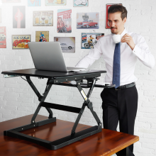  乐歌（Loctek）M1S站立办公支架升降桌笔记本台式电脑桌家用站立