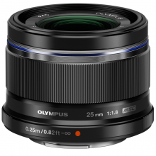 奥林巴斯（OLYMPUS） M.ZUIKO DIGITAL 25mm f1.8黑色高品质定焦