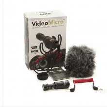 罗德/RODE VideoMicro 新款便携微型单反手机麦克风 
