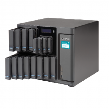 威联通（QNAP） TS-1635 16盘位网络服务器 商用级NAS 磁盘阵列4G内存24TBNAS红盘2T*12