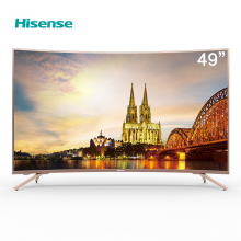 海信(Hisense)HZ49A66 49英寸超高清4K HDR 人工智能液晶曲面电视