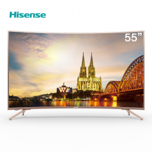海信(Hisense)HZ55A66 55英寸超高清4K HDR 人工智能液晶曲面电视