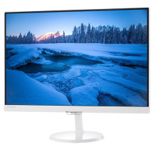飞利浦（PHILIPS）显示器 27英寸 IPS广视角爱眼不闪屏电脑显示屏277E7QSW（白色）