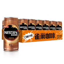 雀巢(Nestle) 香滑口味 即饮咖啡饮料 210ml*24罐 整箱
