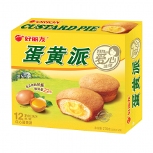  Orion 好丽友 营养早餐点心  下午茶  蛋黄派12枚276g/盒