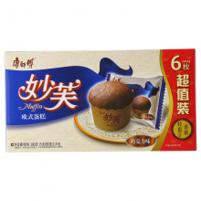 康师傅 妙芙蛋糕巧克力味6枚超值装288g