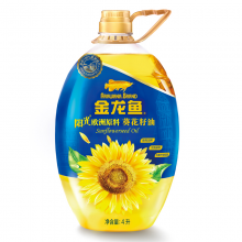 金龙鱼 物理压榨 阳光葵花籽油4L
