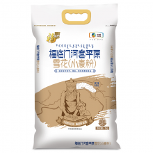 福临门 河套平原雪花（小麦粉）包子饺子馒头 面粉 河套面粉 5kg