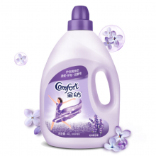 金纺 衣物柔顺剂 护理剂 柔软护型防静电 怡神薰衣草香味4L