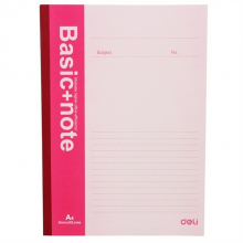 得力 7659 胶装本 A4/80pages （单位：本） 混色