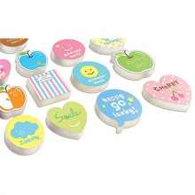 得力 9066 心晴百事贴 55ｘ124mm  (单位:卡) 混色