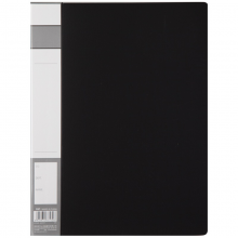 齐心(Comix) A603 A4文件夹/资料夹/长押夹 黑色 办公文具