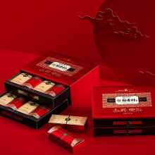 稻香村月饼礼盒富贵禧团圆祥月上品荣礼 上品荣礼1020g