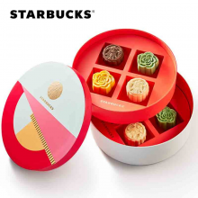 星巴克 中秋月饼礼盒 星悦月饼640g  仅限北京