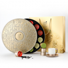 小罐茶 大红袍 滇红 茉莉花 黄山毛峰 小罐红茶 小罐绿茶6款茶拼装中秋节团圆礼盒18罐