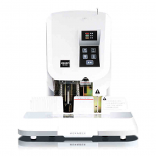 得力（deli）T500财务凭证装订机全自动财务会计打孔档案票据铆管打孔机激光定位全自动型T500（灰）