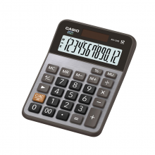 卡西欧（CASIO）MX AX DX GX-12B计算器商务太阳能计算机MX-120B小号（宽106MM×高147MM）