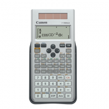 佳能（Canon） F-789SGA 函数科学计算器 高中大学专用 银色 银色
