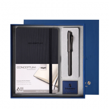 施耐德（Schneider）贝斯麦钢笔记事本套装成人商务办公礼盒装9262