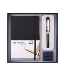 施耐德（Schneider）智者钢笔记事本套装成人商务办公礼盒装9261