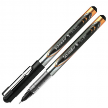 施耐德（Schneider）中性笔走珠笔学生考试签字笔大容量直液式水笔0.5mm805黑色2支装