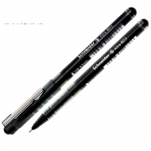 施耐德（Schneider）中性笔学生考试办公直液式防水大容量水笔0.5mm803黑色2支装