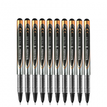 施耐德（Schneider）中性笔0.5mm学生用考试办公水笔签字笔Xtra805黑色10支装