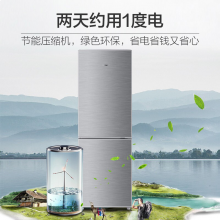 海尔（Haier）冰箱小型迷你二门 160升两门家用电冰箱小双开门宿舍租房BCD-160TMPQ节能