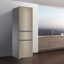海尔（Haier）冰箱三门小型家用 216升大容量软冷冻节能电冰箱三开门BCD-216STPT 海尔216升三门冰箱 三温区 中门软冷冻