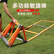 足球训练软梯 绳梯 跳格软梯 敏捷梯 能量梯步伐训练梯速度梯 跳格梯 篮球速度梯 固定式敏捷梯(5米)