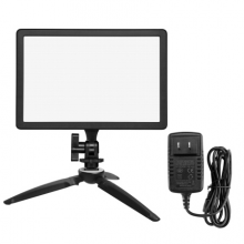 金贝（JINBEI）EF-12LED摄影摄像灯小型便携直播灯单反相机外拍灯桌面静物拍照灯手持常亮拍摄补光灯 B套装