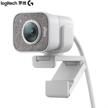 罗技（Logitech）StreamCam直播摄像头 白色